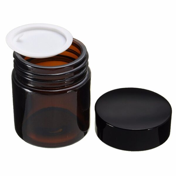 Amber Glass jar 100 gram
