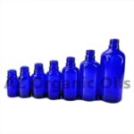Blue Serum Glass Bottle Dropper - Image 2