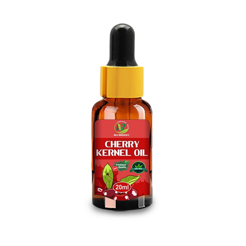 Cherry Kernel Oil 20ml mockup Cherry Oil