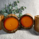 ORANGE SCENTED CANDLE - Image 2