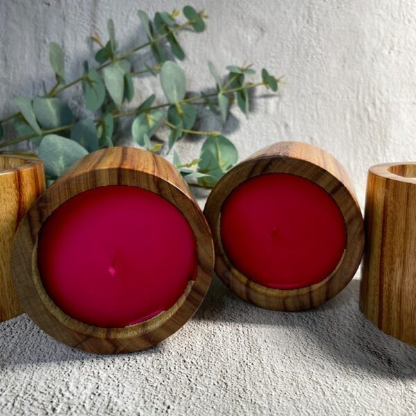 RED ROSE CANDLE